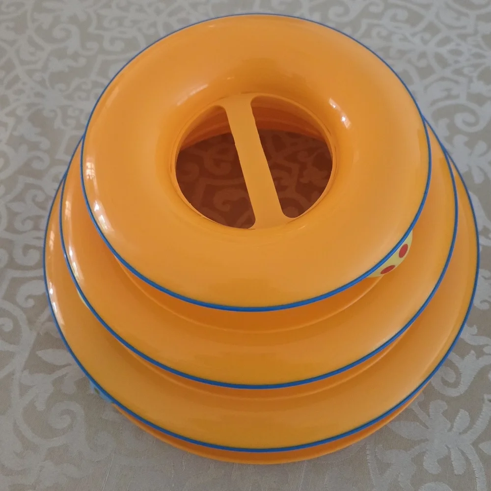 Cat Toy Tracks w/Balls Interactive Toy